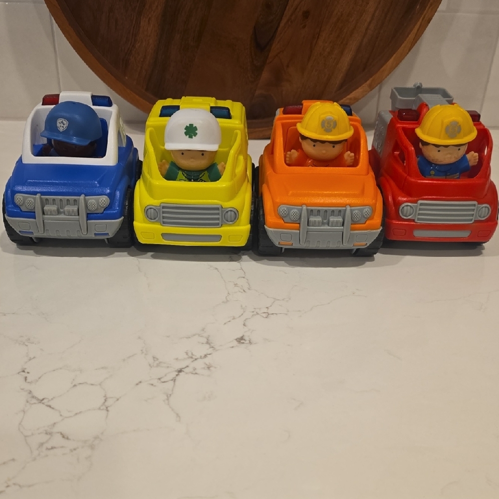 2 For $15!! Community Helpers Trucks